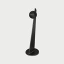Cabasse Riga 2 Black Stand Black Base Cabasse Riga 2 Black Stand Black Base