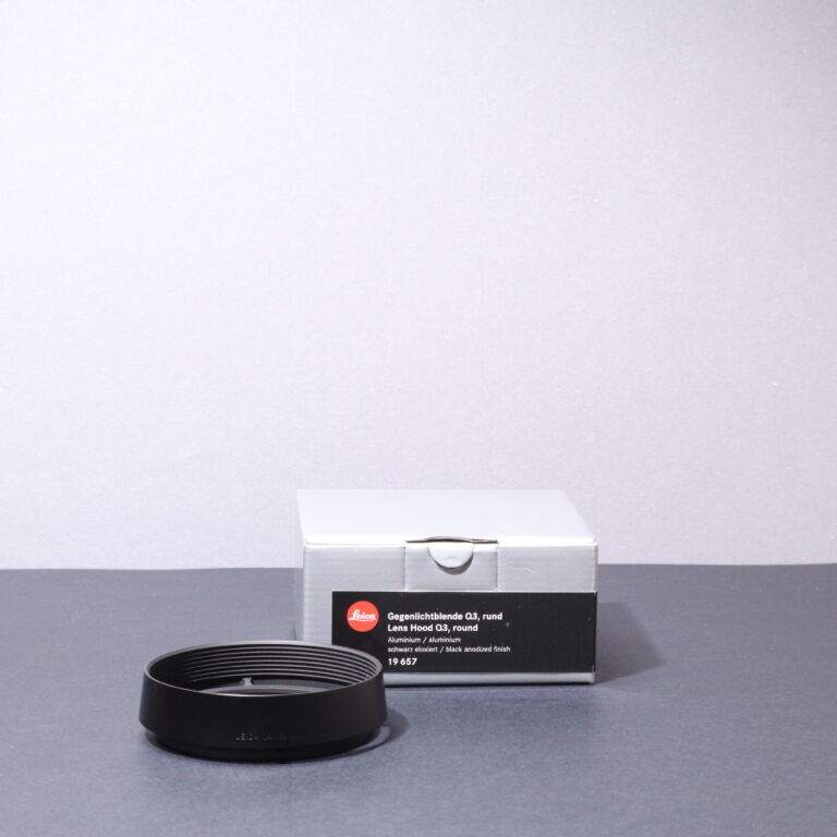 Lens Hood Q3 Round Black Second Hand Lens Hood Q3 Round Black Second Hand