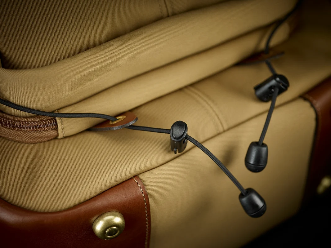25 Rucksack Khaki Canvas Tan Leather