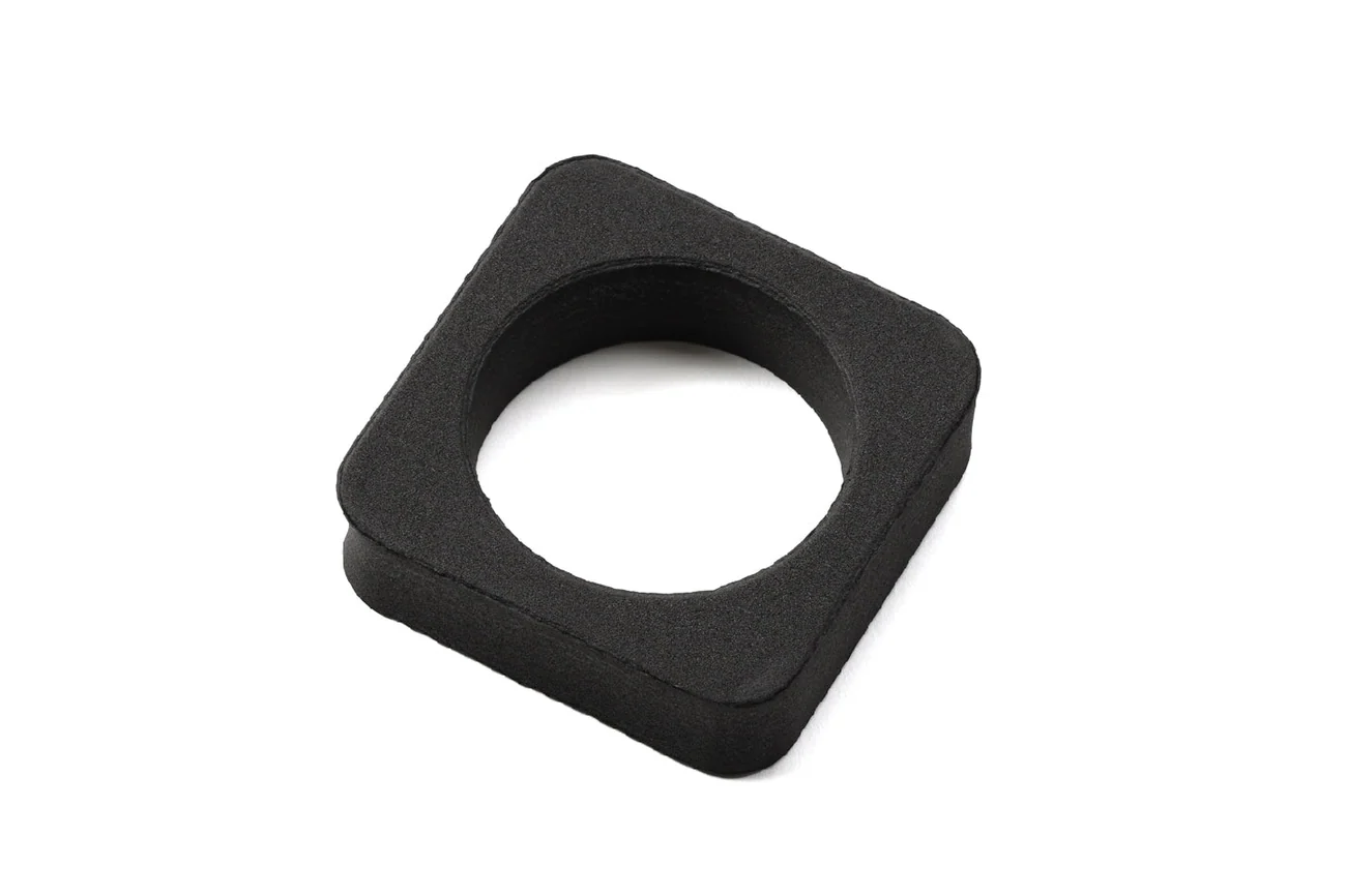 Camera Lens Pouch M Fabric Leather Acam Lp140 Blbk